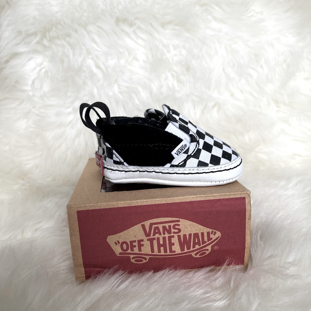 Vans Infant Slip On Checker Print